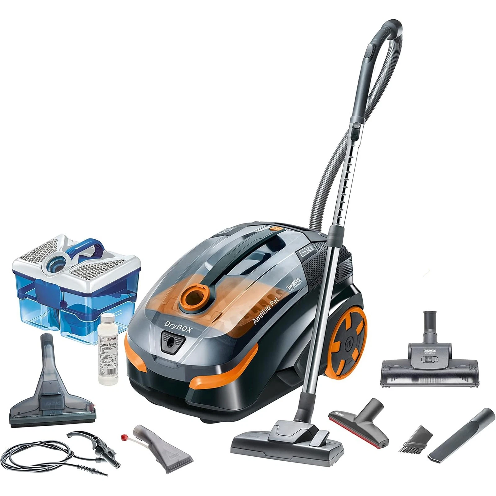Nat- en droogzuiger 1700W - Amfibia Pet - HEPA - 60% Korting