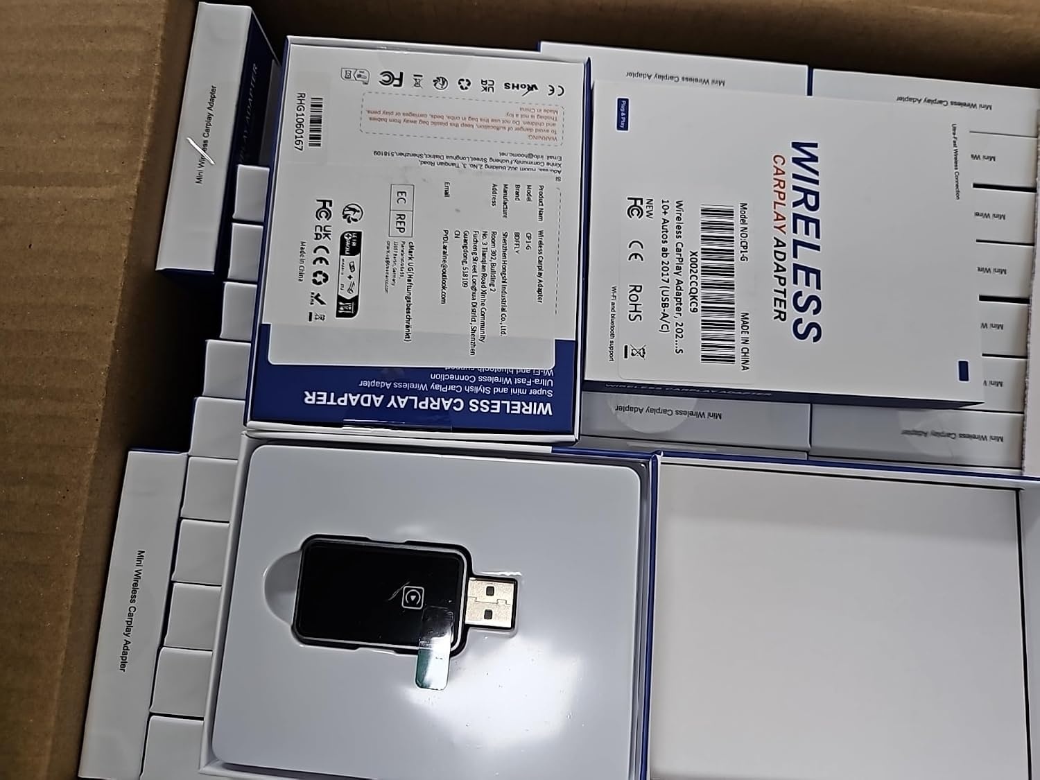 Draadloze CarPlay Adapter - Van Bedraad naar Draadloos (58% Korting!)