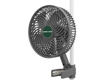 Clipventilator Kweekruimte 15cm Zilver | 10 Snelheden 350 CFM | 34% Korting