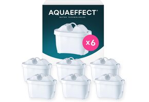 Waterfilterpatronen MAX+ 6 stuks - Tegen chloor & kalk - 61% Korting!