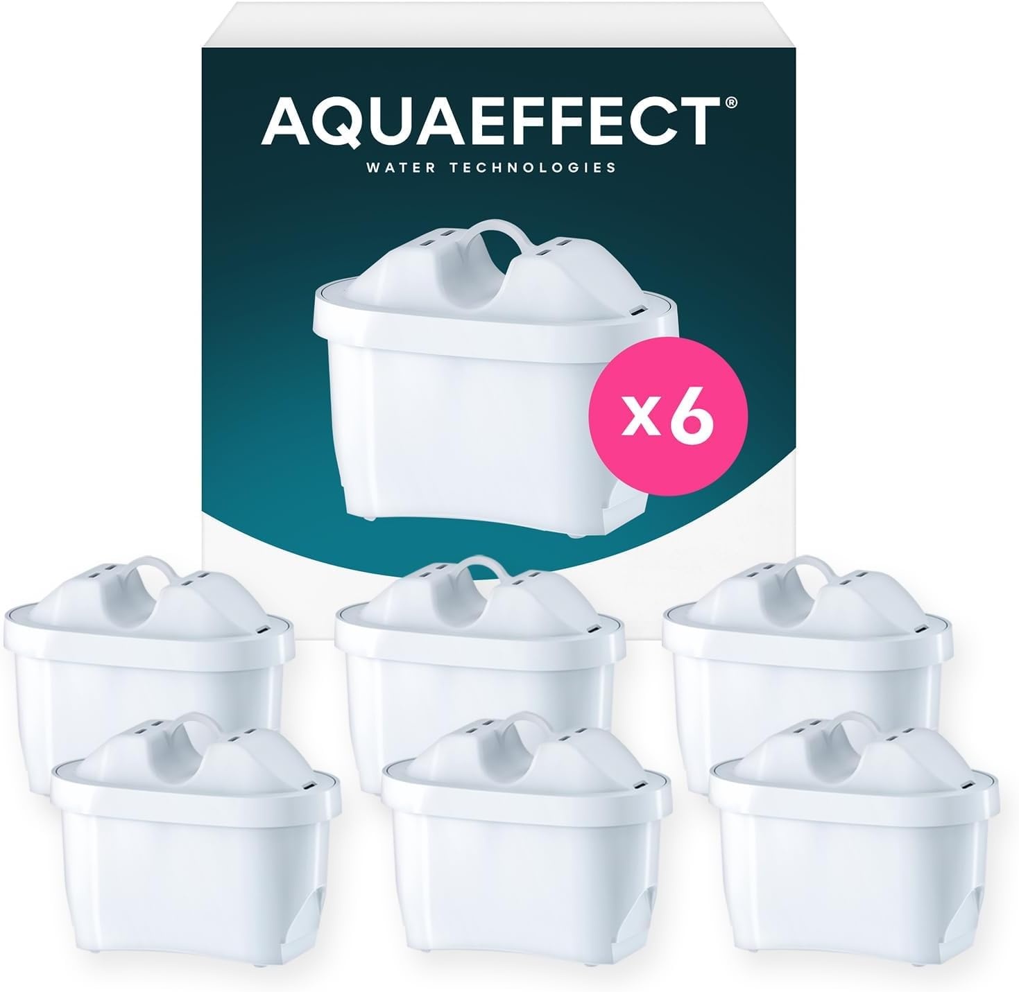 Waterfilterpatroon MAX+ (6 stuks) - 66% korting!