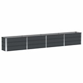 vidaXL Plantenbak Antraciet 320 x 40 x 45 cm Staal