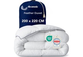 Winterdekbed 200x220 cm Eendendons 450 gsm met 66% Korting