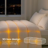Dreamzie - Ultra Comfort Dekbed 200x220 cm - Dekbed van veren en eendendons - 450 gsm - Oeko-Tex, RDS & Downpass gecertificeerd
