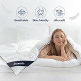 Dreamzie - Ultra Comfort Dekbed 200x220 cm - Dekbed van veren en eendendons - 450 gsm - Oeko-Tex, RDS & Downpass gecertificeerd