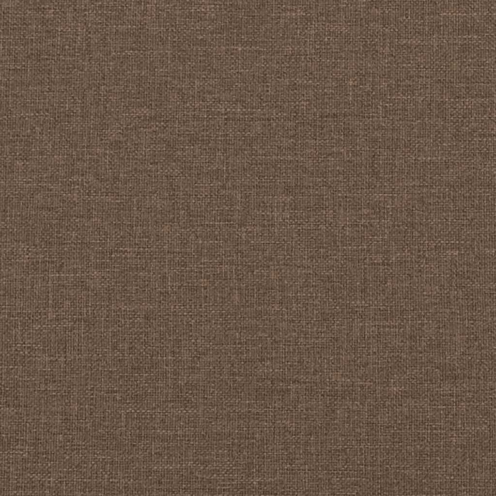 vidaXL Fauteuil Stof Bruin 60 cm Breed - 61% Korting