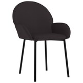 Eetkamerstoelen Kunstleer Zwart (2 stuks) - 61% Korting!