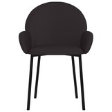 Eetkamerstoelen Kunstleer Zwart (2 stuks) - 61% Korting!