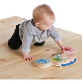 Houten Muziek Drum Magic Touch met 2 Modi - Vanaf 6 Maanden (59% Korting)