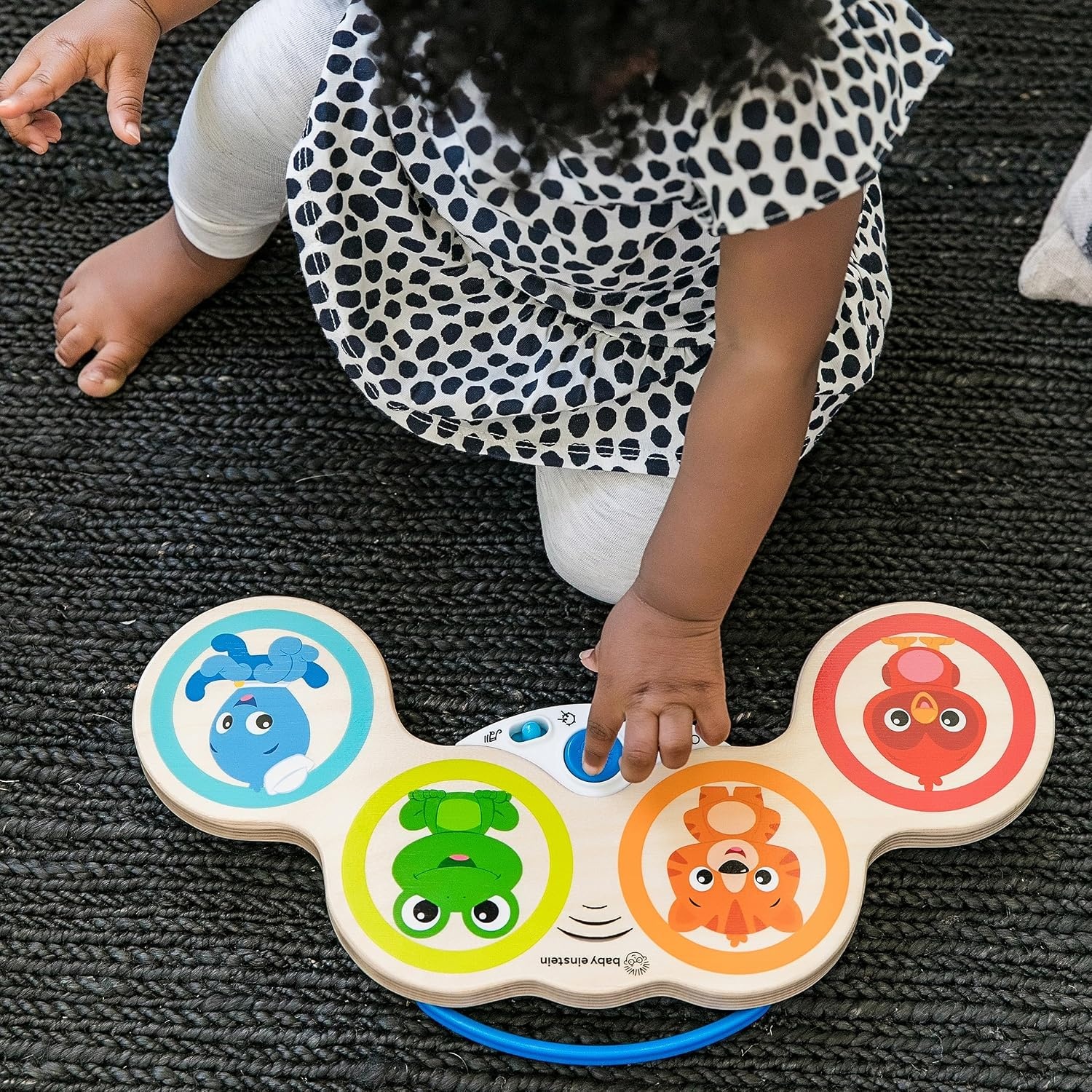 Houten Muziek Drum Magic Touch met 2 Modi - Vanaf 6 Maanden (59% Korting)
