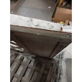 vidaXL Latwerkplantenbak 50x25x90 cm massief vurenhout grijs