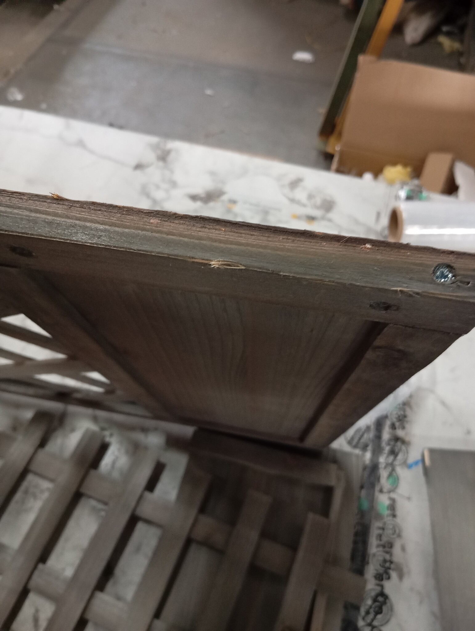 vidaXL Latwerkplantenbak 50x25x90 cm massief vurenhout grijs