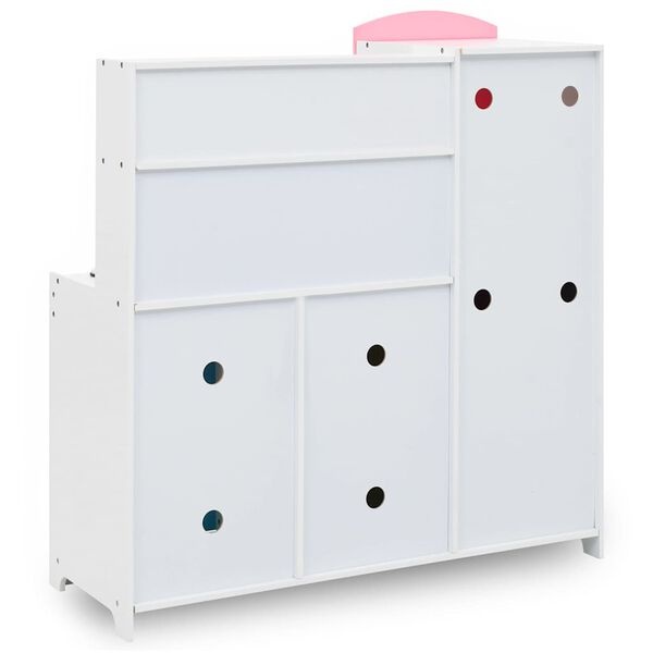 vidaXL Kinderspeelkeuken 80x30x85 cm MDF meerkleurig