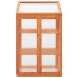 vidaXL Broeikas 60x45x100 cm vurenhout