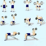 TrainHard 20 kg Dumbbell Set with Spring Locked Bars, Includes 6 Weight Plates, 140 cm Barbell Bars, Weight Lifting, Fitness Strength Training, Neck Protection, Non-Slip and Protective Base