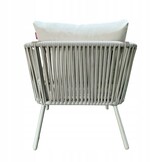 NUFORMA Tuinmeubelset Beige - Weerbestendig Aluminium en Technorattan