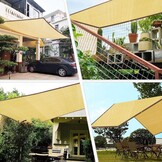 Shade Cloth Sun Shade Fabric for Home Pergola Shade Cover Windproof Water Permeable