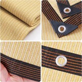 Shade Cloth Sun Shade Fabric for Home Pergola Shade Cover Windproof Water Permeable