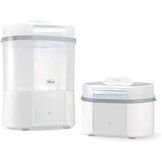 Sterilisator Babyflessen met Droogfunctie - 6 Flessen - 99.9% Kiemvrij - Wit (60% Korting)
