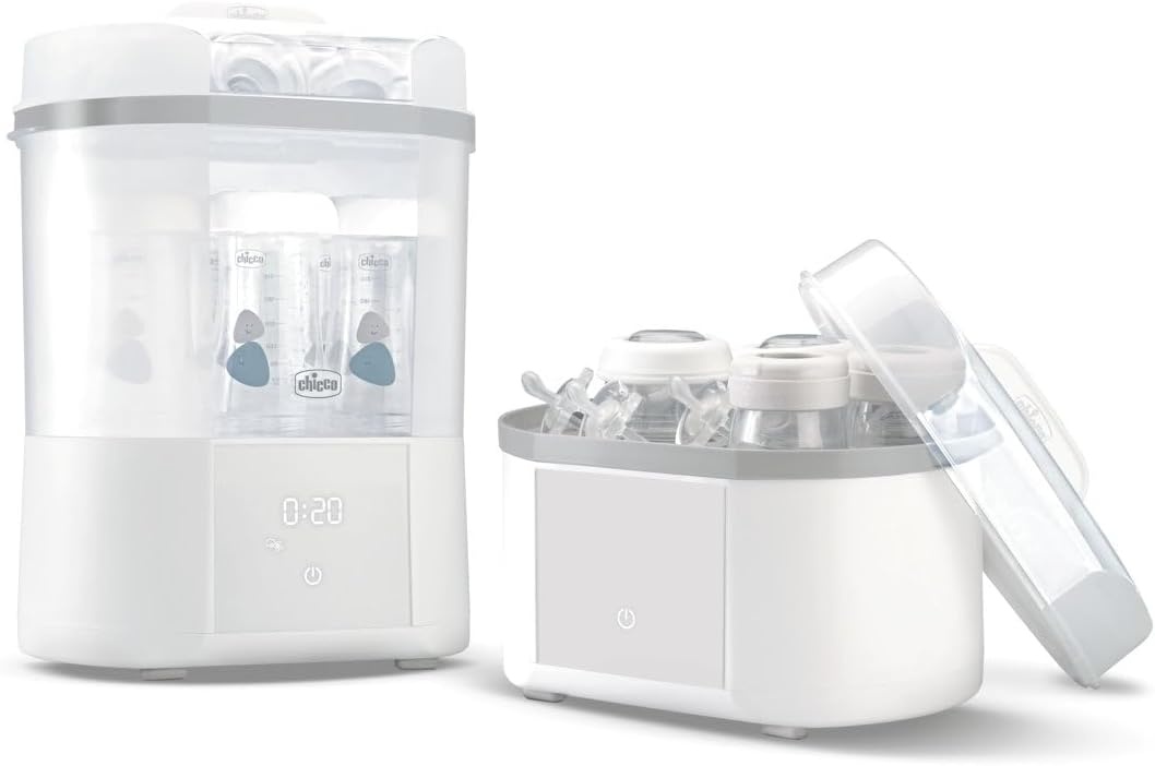 Sterilisator met droogfunctie voor babyflessen | Tot 6 flessen | 56% korting