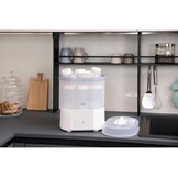 Sterilisator met droogfunctie voor babyflessen | Tot 6 flessen | 56% korting
