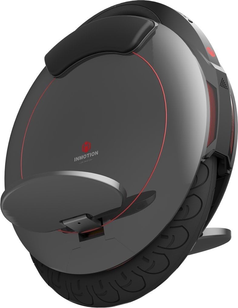 INMOTION Elektro-Laufrad V5F, Erwachsene, Schwarz, 1000W Motor, Reichweite bis zu 35km, Gedrosselte Geschwindigkeit 20km/h, 14" Luftreifen, Schlank und Leistungsstark