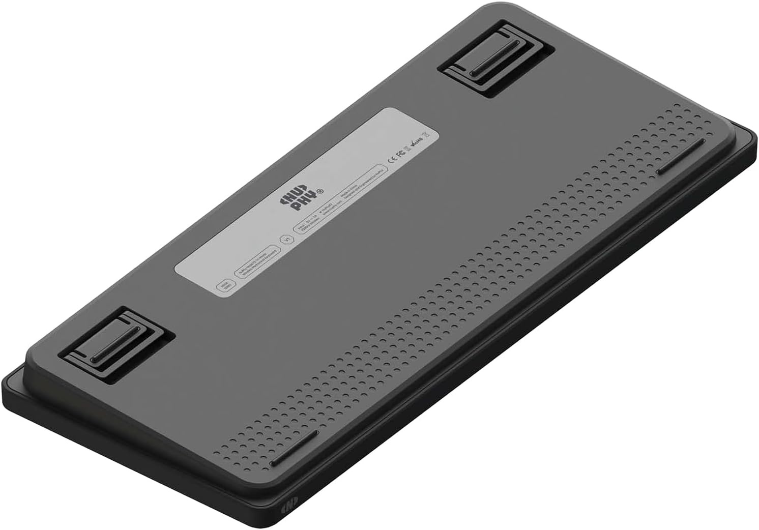nuphy Node75 Wireless Mechanical Keyboard, 75% Hot-Swappable Custom Low Profile Keyboard, 84 Keys Computer Gaming Keyboards, Supports Touch Gestures, PBT Keycaps - Maat Blush Nano Switch