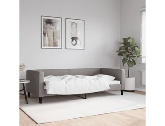 VidaXL Slaapbank Taupe Stof 90x200 cm | 47% Korting