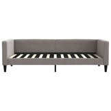 VidaXL Slaapbank Taupe Stof 90x200 cm | 47% Korting