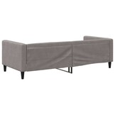 VidaXL Slaapbank Taupe Stof 90x200 cm | 47% Korting