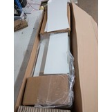 TV-Wandmeubel Wit met LED-verlichting (2 stuks) - 75% Korting!