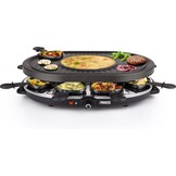 Gourmetstel & Raclette met Crêpemaker voor 8 pers. | 1200W | 58% Korting