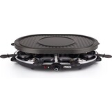 Gourmetstel & Raclette met Crêpemaker voor 8 pers. | 1200W | 58% Korting