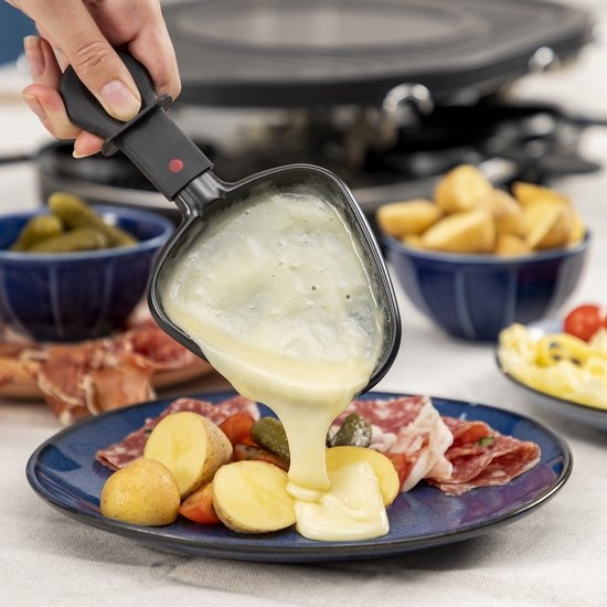 Gourmetstel & Raclette met Crêpemaker voor 8 pers. | 1200W | 58% Korting