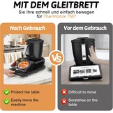 Glijplank voor Thermomix TM7, snel bewegende rolplank voor Thermomix
