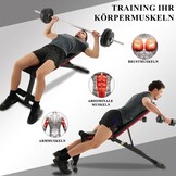 Opvouwbare Fitnessbank met 7 standen - Max. 150kg | 43% Korting