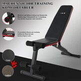Opvouwbare Fitnessbank met 7 standen - Max. 150kg | 43% Korting