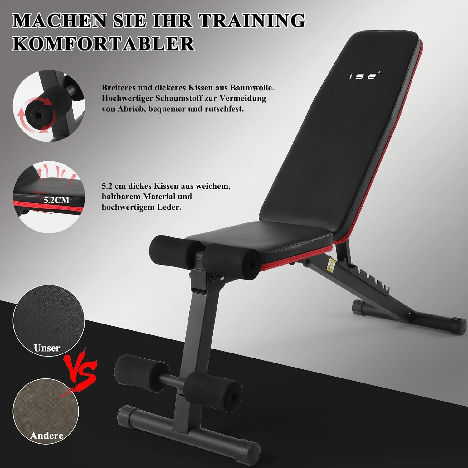 Opvouwbare Fitnessbank met 7 standen - Max. 150kg | 43% Korting