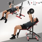 Opvouwbare Fitnessbank met 7 standen - Max. 150kg | 43% Korting