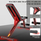 Opvouwbare Fitnessbank met 7 standen - Max. 150kg | 43% Korting