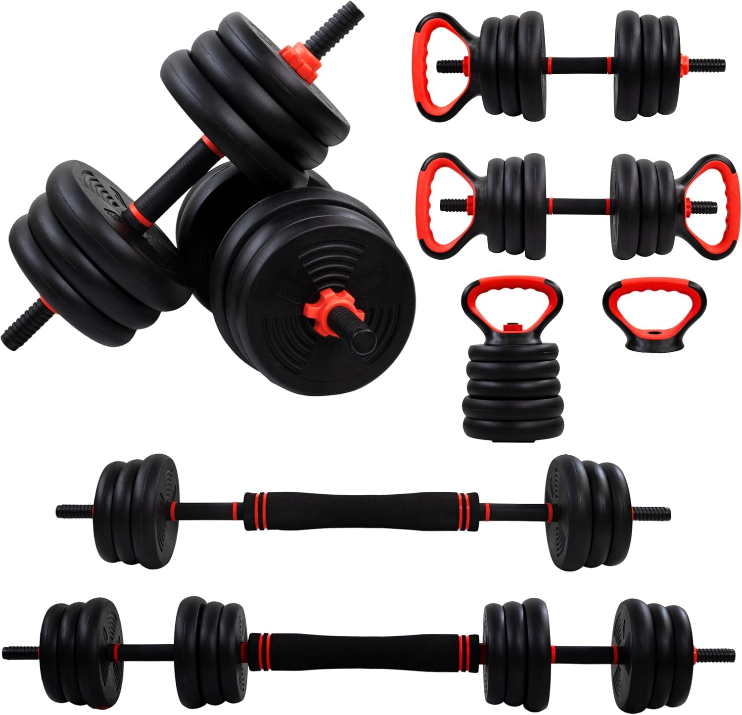 Verstelbare Halterset 20 kg (4-in-1) - Nu 34% Korting!