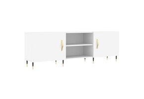 Tv-meubel 150x30x50 cm wit | 72% korting