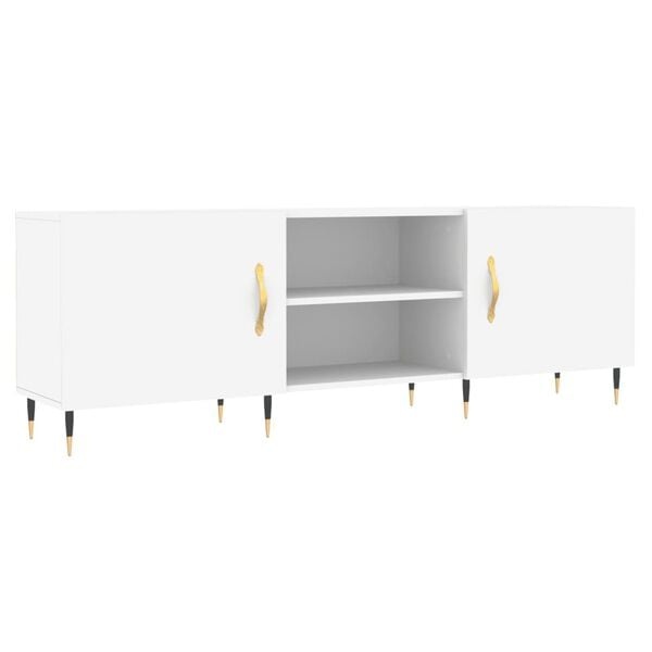 Tv-meubel 150x30x50 cm wit | 72% korting