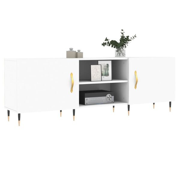 Tv-meubel 150x30x50 cm wit | 72% korting