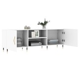 Tv-meubel 150x30x50 cm wit | 72% korting