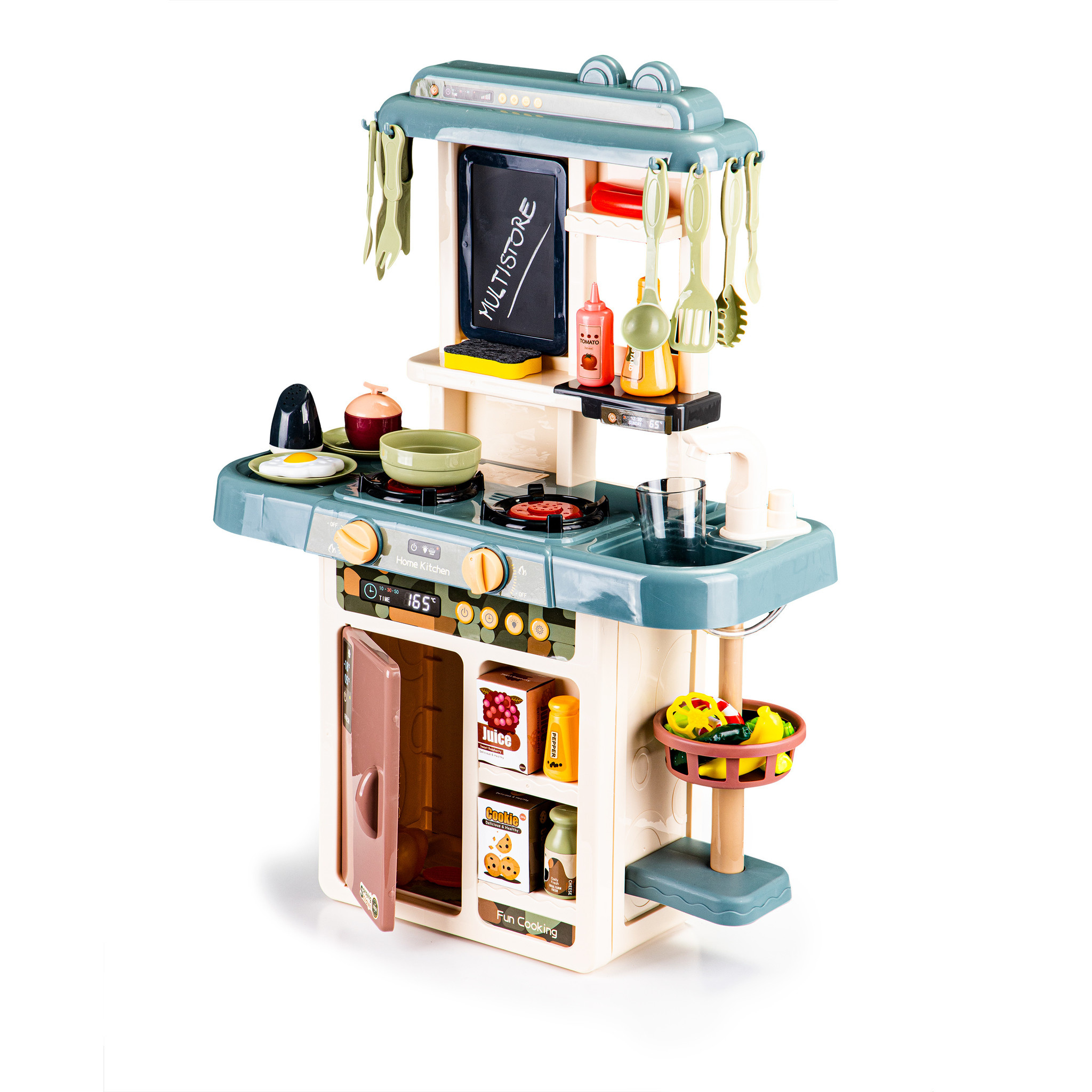 Kinderkeuken met LED & Geluid - 46 Accessoires - 29% Korting