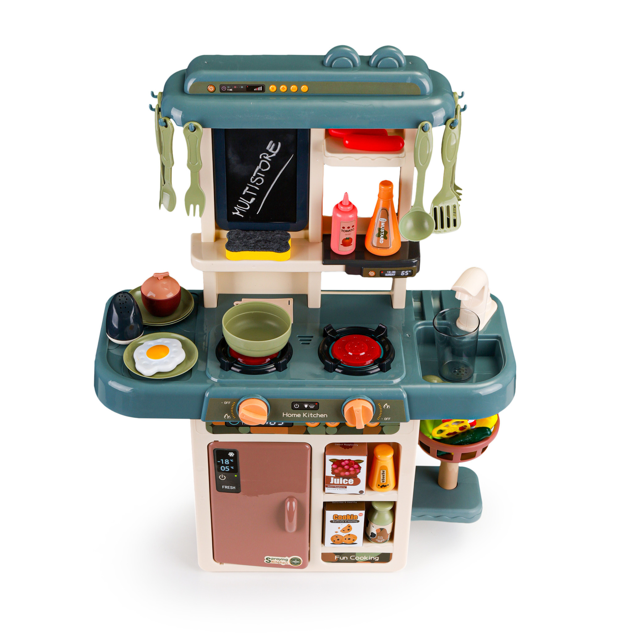 Kinderkeuken met LED & Geluid - 46 Accessoires - 29% Korting