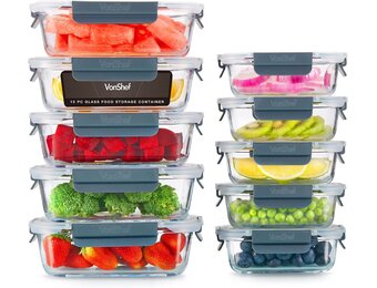 Glazen Vershoubakjes Set 10 Stuks - 33% Korting