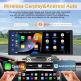 Draagbare Autoradio 9.3" Apple CarPlay & Android Auto - 54% Korting