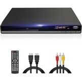 Regiovrije DVD-speler met 1080P, HDMI & USB - 34% Korting!
